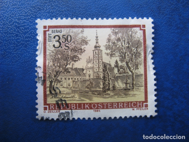 Sellos: -austria 1984, sello usado - Foto 1