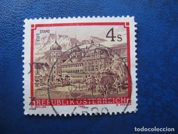 Sellos: -austria 1984, sello usado - Foto 1