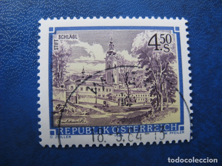 Sellos: -austria 1984, sello usado - Foto 1