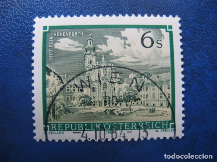 Sellos: -austria 1984, sello usado - Foto 1