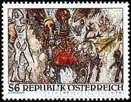 Sellos: AUSTRIA 1995 ARTE MODERNO YVERT 1995** - Foto 1