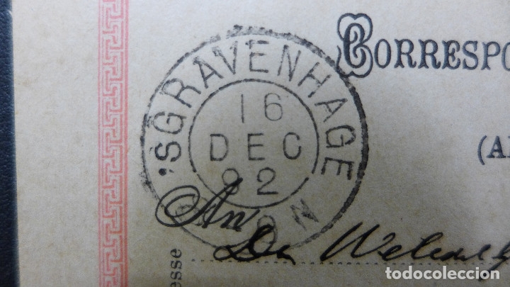 Sellos: ENTERO POSTAL DE AUSTRIA CIRCULADO A&Ntilde;O 1892 - Foto 3