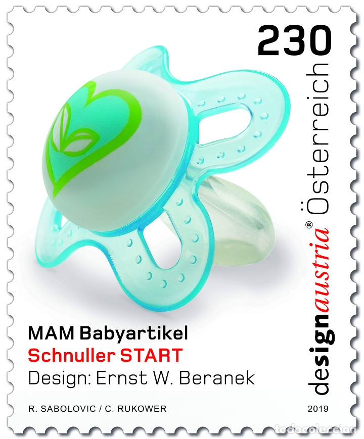 Sellos: Austria 2019 - MAM Soother mnh - Foto 1