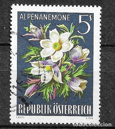 Briefmarken: Austria,1966,flores de los Alpes,yvert 1049,usados
