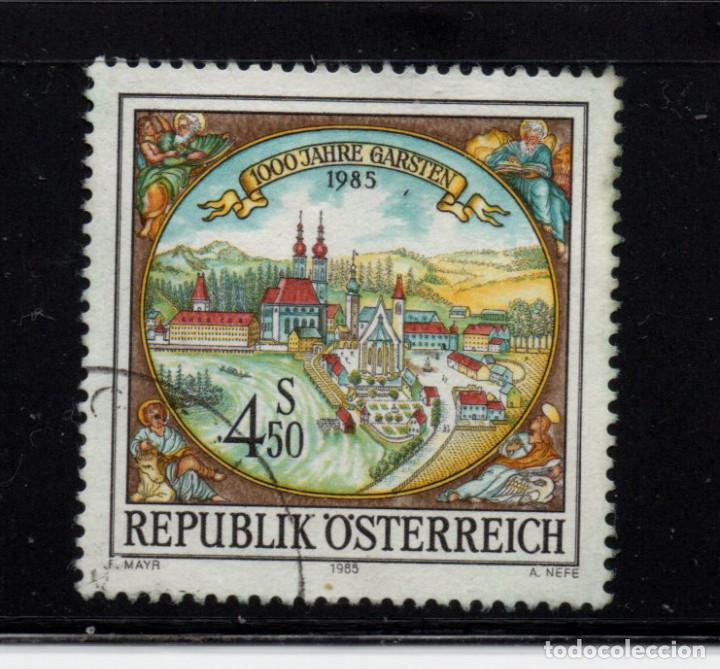 Sellos: AUSTRIA 1645 - A&Ntilde;O 1985 - MILENARIO DE GARSTEN - Foto 1
