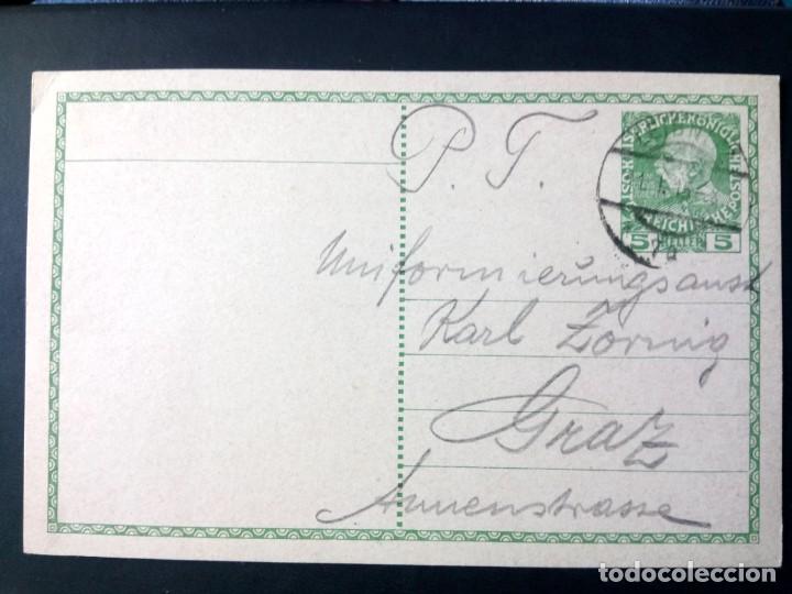Sellos: AUSTRIA, ENTERO POSTAL DE 1915, - Foto 1