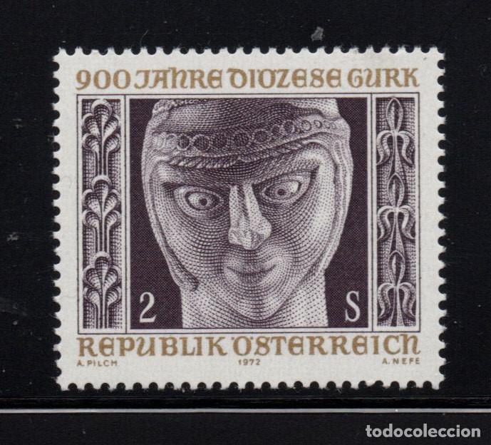 Sellos: AUSTRIA 1216** - A&Ntilde;O 1972 - 9&ordm; CENTENARIO DE LA DIOCESIS DE GURK - Foto 1