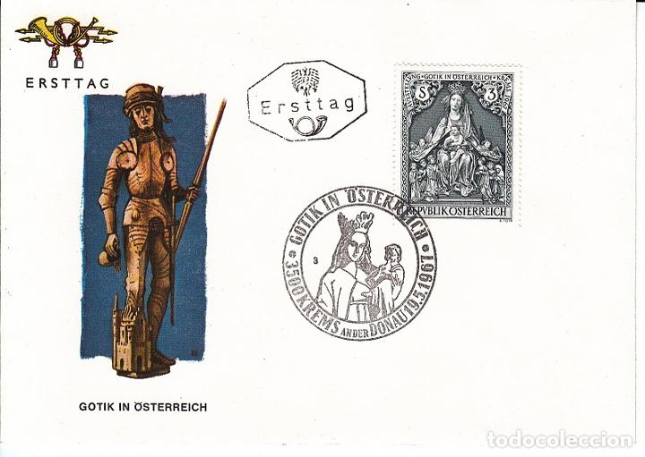 Sellos: Austria   1967 Gotik FDC        K.027 - Foto 1