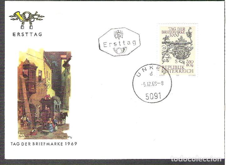 Sellos: Austria   1969 UPU FDC       K.078 - Foto 1