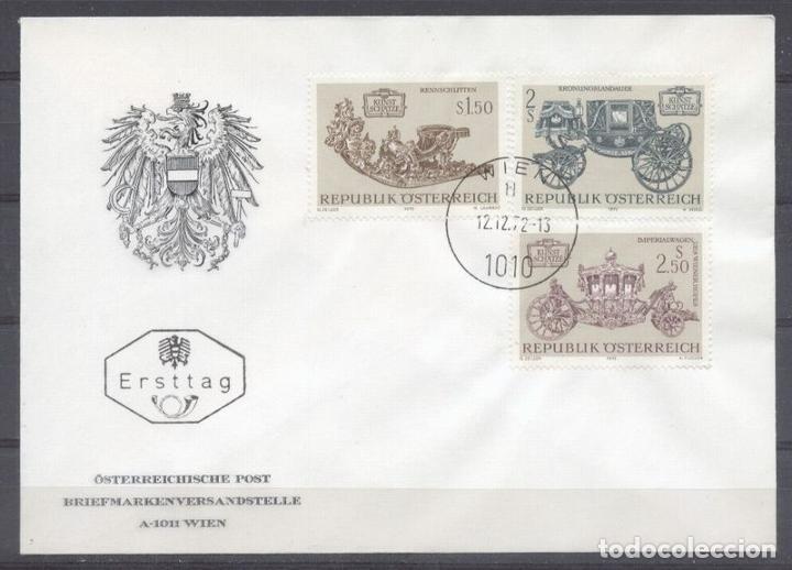 Sellos: Austria   1972 Kunst Schatze  FDC       K.229 - Foto 1