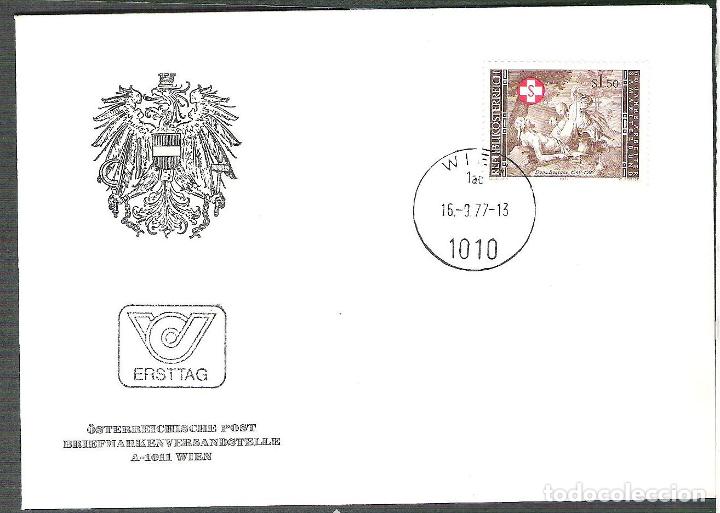Sellos: Austria   1977 Red Cross  FDC       K.092 - Foto 1