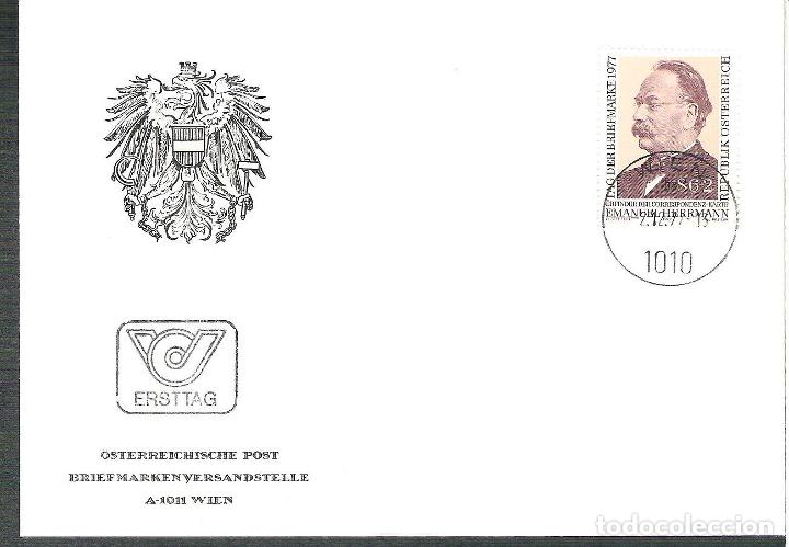 Sellos: Austria   1977 UPU  FDC       K.097 - Foto 1