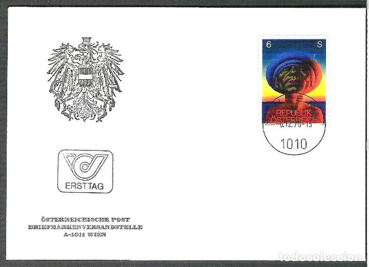 Sellos: Austria   1978 Moderne Kunst FDC       K.124 - Foto 1