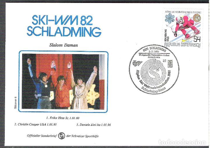 Sellos: Austria   1982 Alpine Ski FDC       K.174 - Foto 1