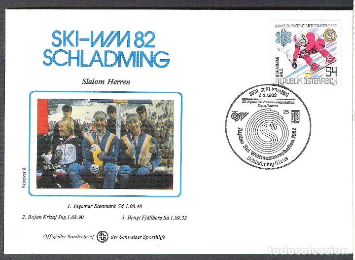 Sellos: Austria   1982 Alpine Ski FDC       K.176 - Foto 1