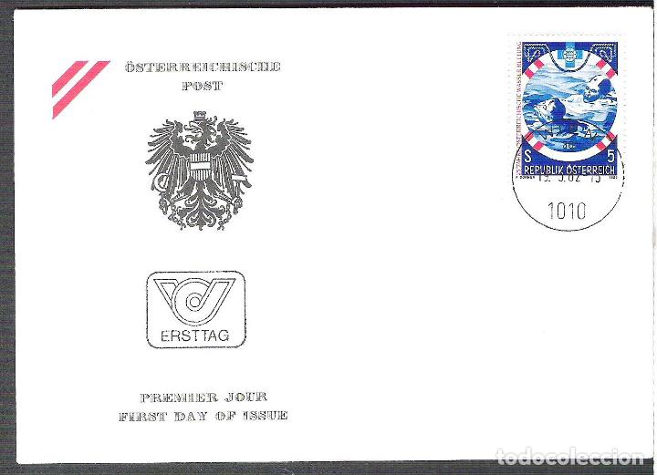 Sellos: Austria   1982 Wasser Rettung FDC       K.178 - Foto 1
