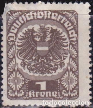 Sellos: 1920 - AUSTRIA - ESCUDO DE ARMAS - YVERT 224 - Foto 1