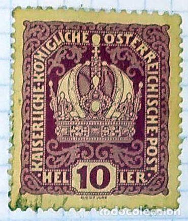 Sellos: AUSTRIA SELLO CORONA REYES - Foto 1