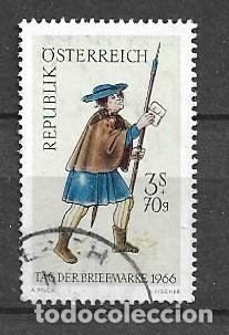 Selos: Austria,1966,d&iacute;a del sello,yvert 1064,usados