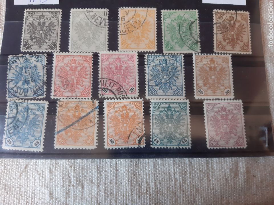 Sellos: AUSTRIA 1875 SELLOS USADOS IMPERIO - Foto 1