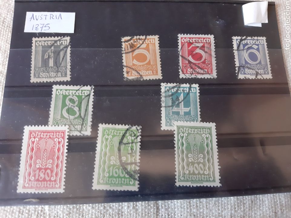 Sellos: AUSTRIA 1875 SELLOS USADOS - Foto 1