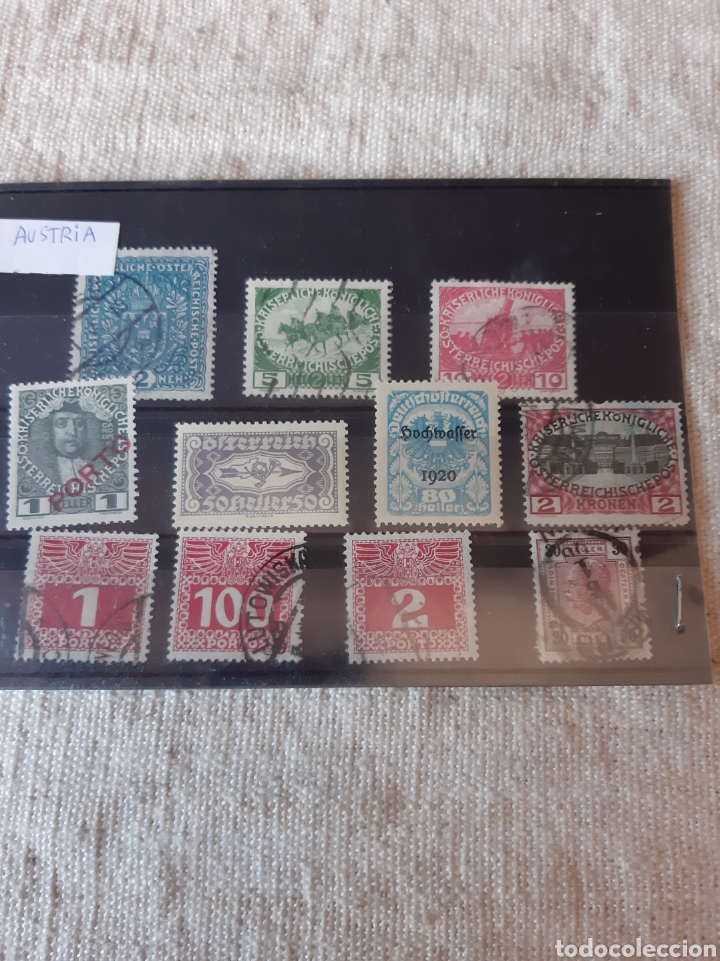 Sellos: AUSTRIA SELLOS USADOS ANTIGUOS - Foto 1