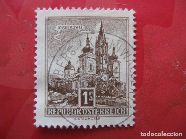 Briefmarken: -austria 1957, basilica de mariazell, Yvert 868