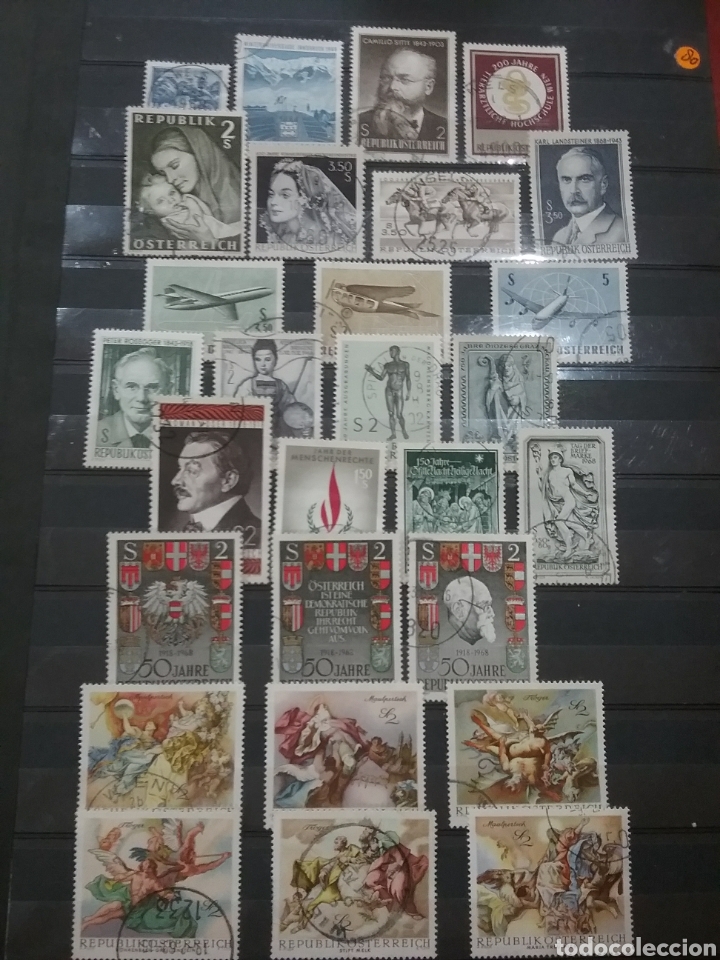 Timbres: Sellos Austria (Osterreich) mtdos/1968/A&ntilde;o Completo/arte/navidad/frescos/religion/monta&ntilde;a/deporte/ca