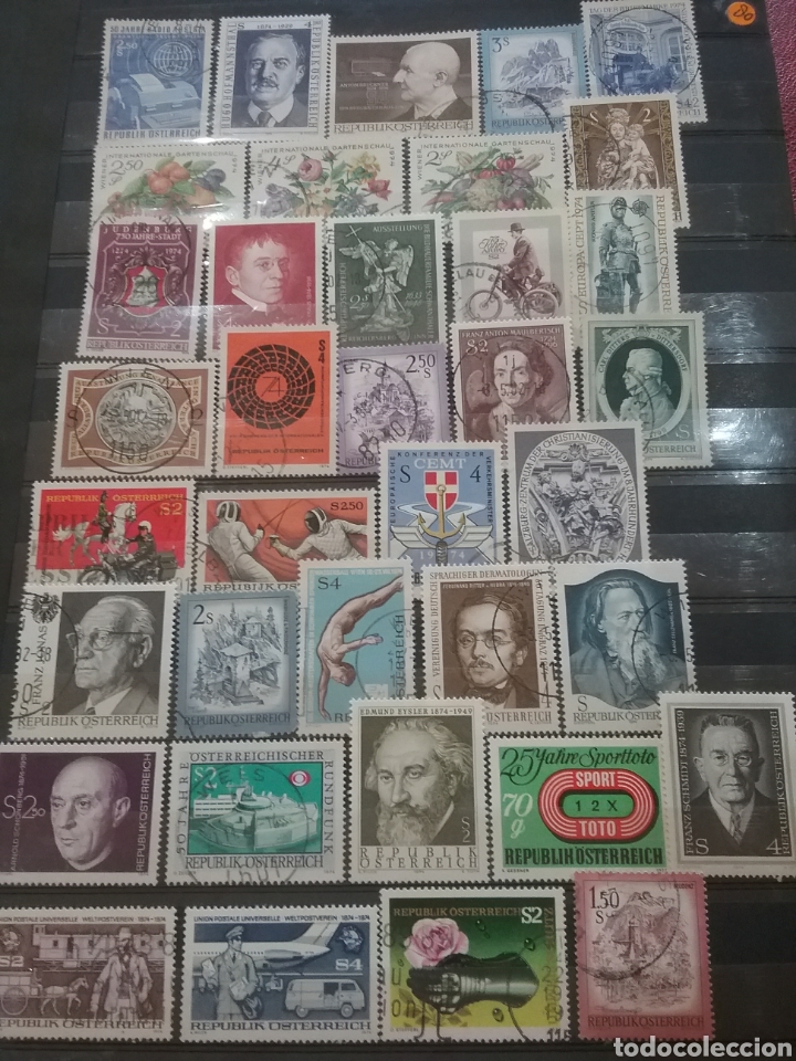Francobolli: Sellos Austria (Osterreich) mtdos/1974/A&ntilde;o Completo/deporte/religion/arte/arquitectura/flora/caballo