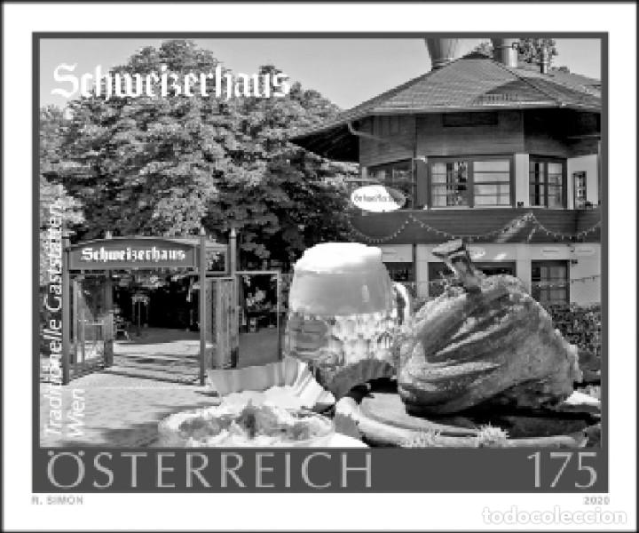 Sellos: Austria 2020 - Schweizerhaus blackprint mnh - Foto 1