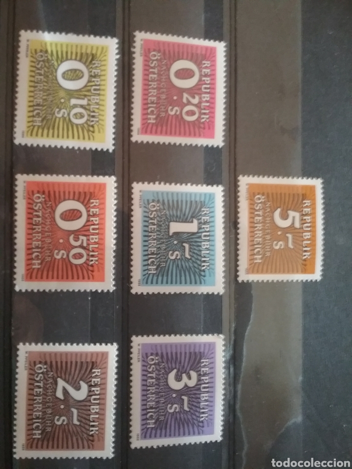 Sellos: Sellos Austria (Osterreich) nuevos/1985-1986/histpria/postal/serie/basica/numeros