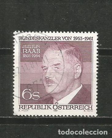 Sellos: AUSTRIA YVERT NUM. 1519 USADO - Foto 1