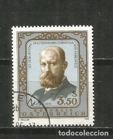 Sellos: AUSTRIA YVERT NUM. 1611 USADO - Foto 1