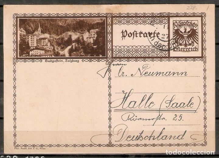 Sellos: AUSTRIA. ENTERO POSTAL ILUSTRADO. BADGAFSTEIN - Foto 1