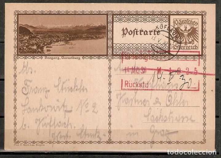 Sellos: Austria. Entero postal ilustrado. Bregenz Vorarlberg - Foto 1