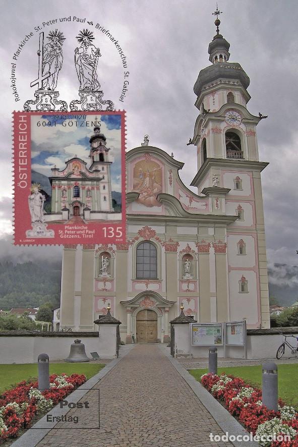 Sellos: Austria 2020 - Wallfahrtskirche G&ouml;tzens maximum card - Foto 1