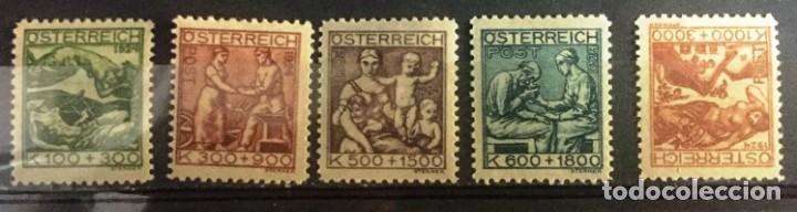 Sellos: Austria, Artistes necessieux - Foto 1