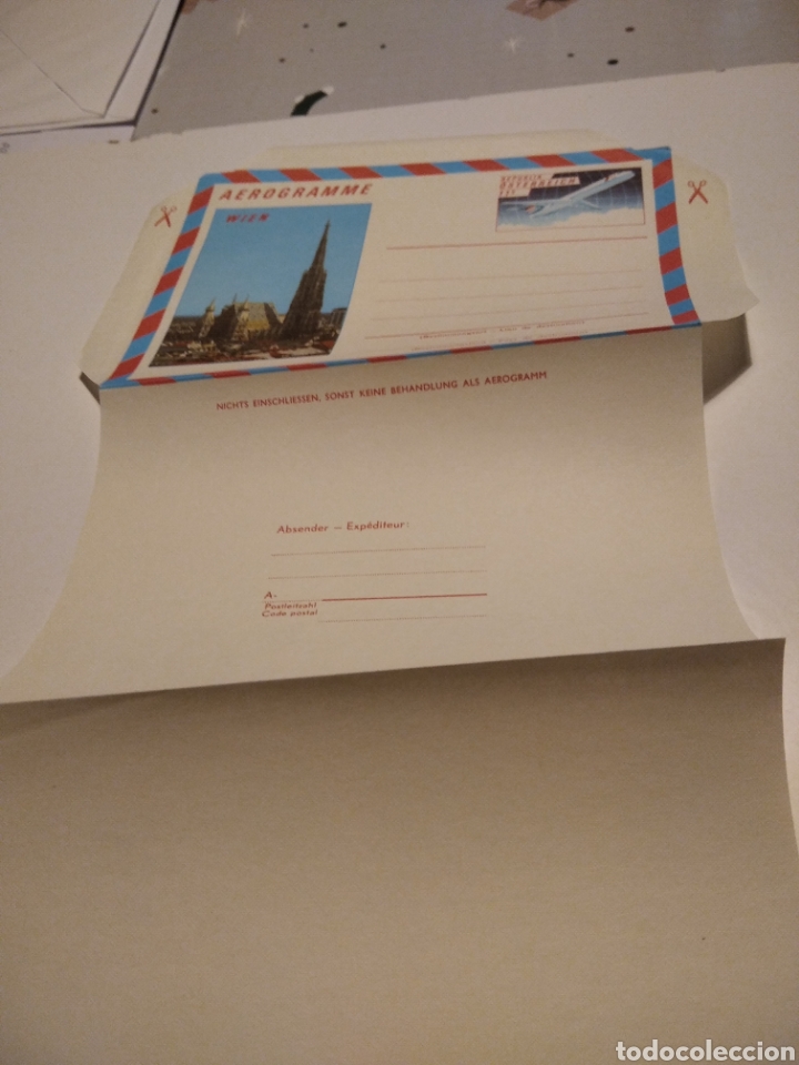 Sellos: Aerograma Viena - Foto 2