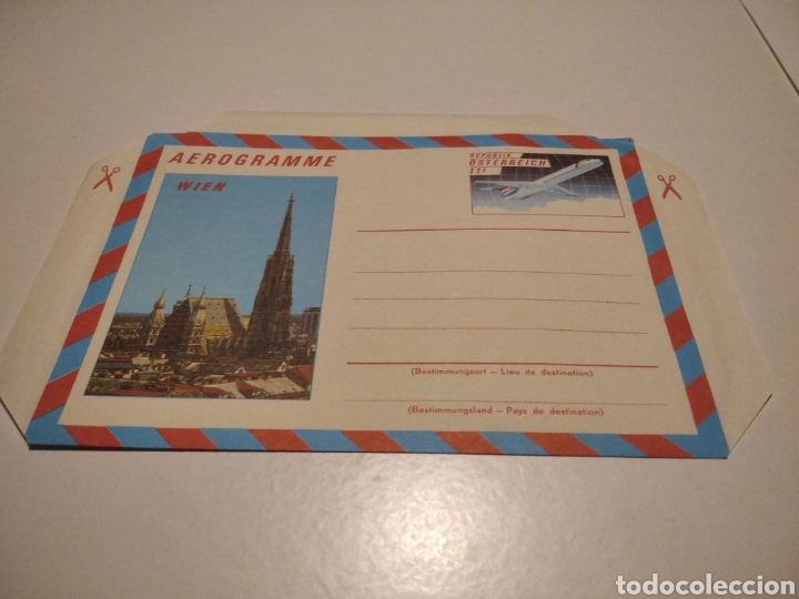Sellos: Aerograma Viena - Foto 1