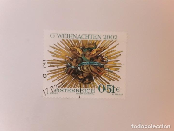 Sellos: A&Ntilde;O 2002 AUSTRIA SELLO USADO - Foto 1