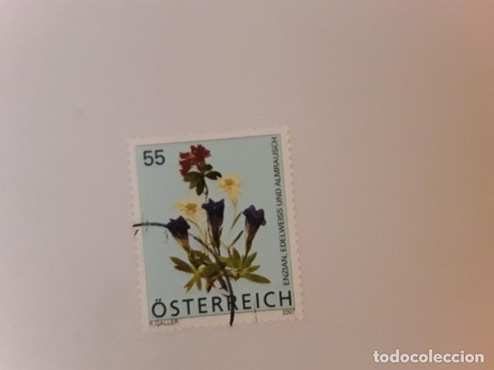 Sellos: A&Ntilde;O 2007 AUSTRIA SELLO USADO - Foto 1