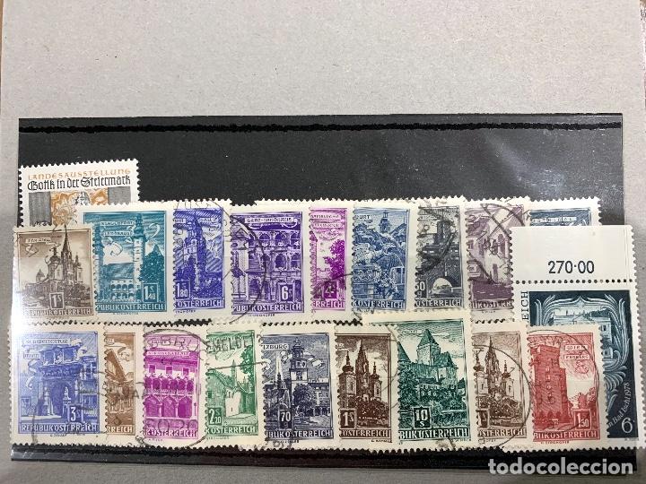 Sellos: AUSTRIA. CARTA 1916. SERIES MONUMENTOS. - Foto 2