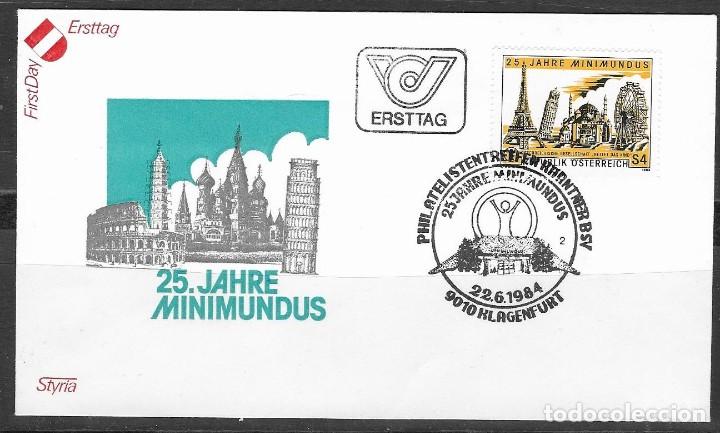Sellos: FDC AUSTRIA 1984, YT 1612 - Foto 1