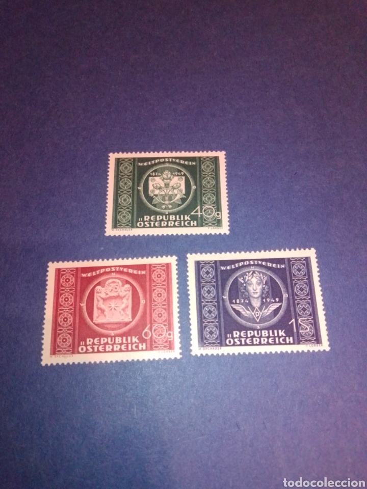 Sellos: UPU 1949 Austria. ..... - Foto 1