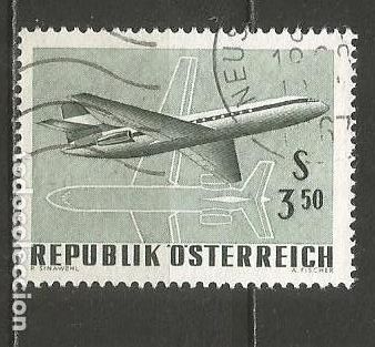 Sellos: AUSTRIA CORREO AEREO YVERT NUM. 64 USADO - Foto 1