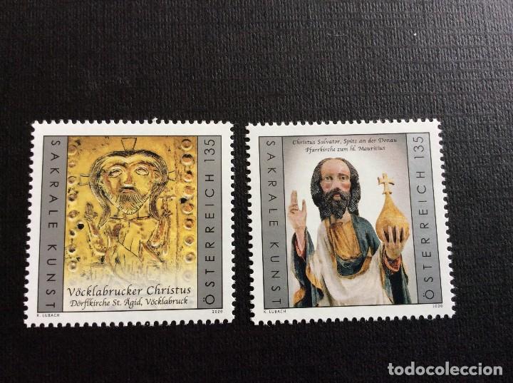 Sellos: AUSTRIA A&Ntilde;O 2020. ARTE SACRO - Foto 1