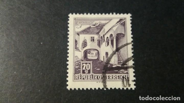Sellos: Sello usado. Edificios. Granja. M&ouml;rbisch. 1961. Yvert 1295. - Foto 1