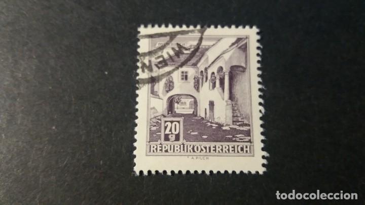 Sellos: Sello usado. Edificios. Granja. M&ouml;rbisch. 1961. Yvert 1295. - Foto 1