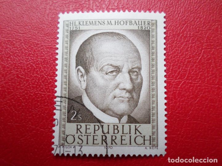 Briefmarken: -austria, 1970, 150 aniv. muerte de san clemente maria hofbauer, Yvert 1151