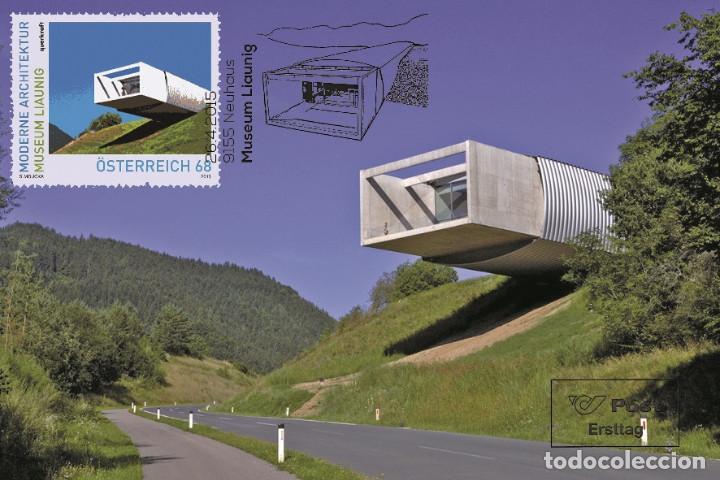 Sellos: Austria 2015 - Liaunig Museum carte maximum - Foto 1
